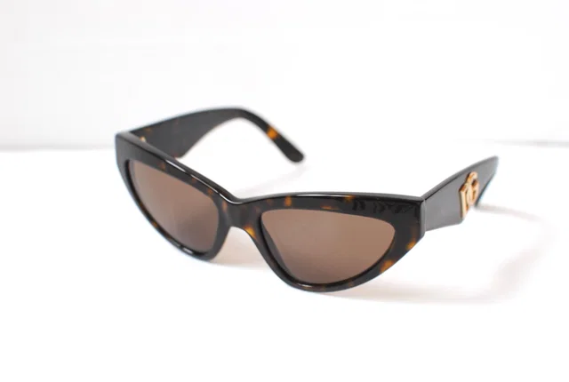 Dolce & Gabbana Black Acetate Cat Eye Sunglasses in Black from HEWI