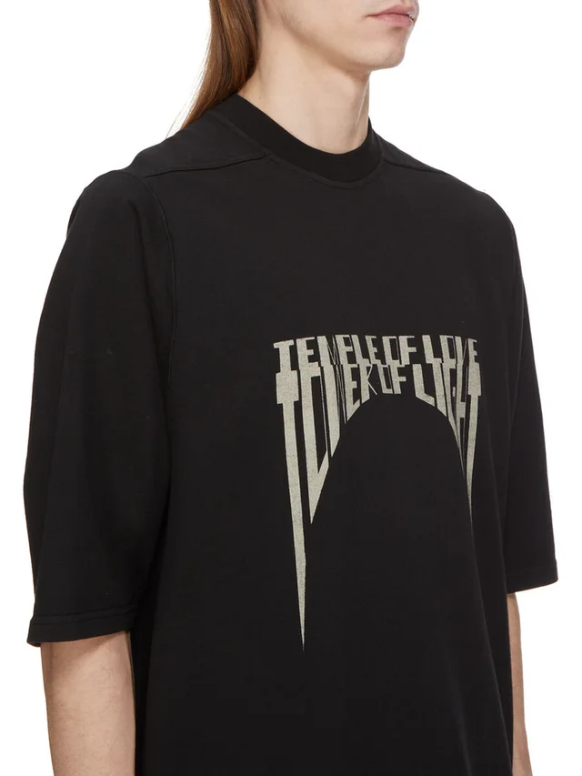 Rick Owens Drkshdw graphic-print T-shirt, photo 4 of 5 from SENSER