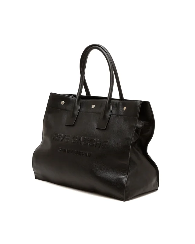 Saint Laurent Small Rive Gauche Tote Bag in Leather from A Retro Tale, photo 2 of 7