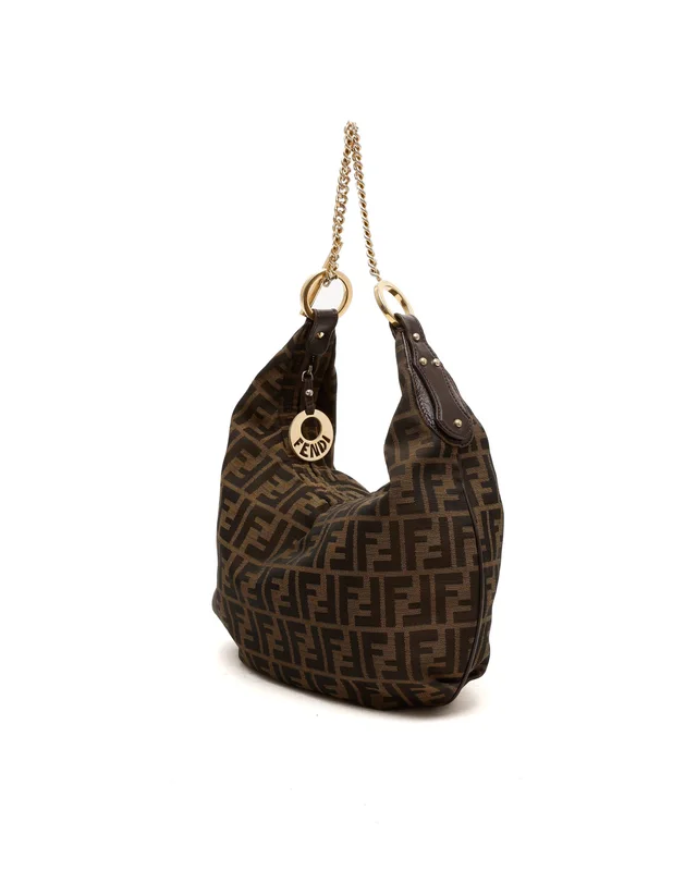 Fendi Zucca Tobacco Bag in Canvas from A Retro Tale, photo 2 of 7
