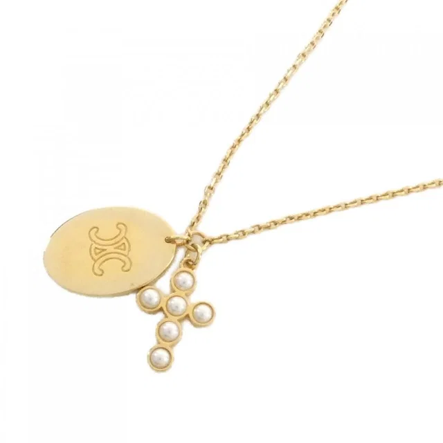 Celine Necklace Gold in Gold from The Reluxe