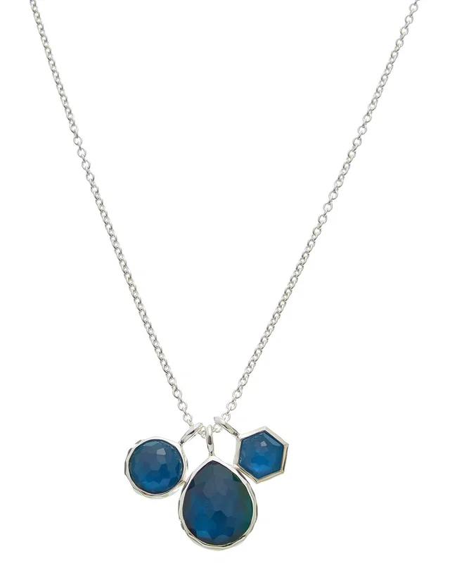 IPPOLITA Wonderland Silver Gemstone Necklace, image 1 of 1 from Gilt