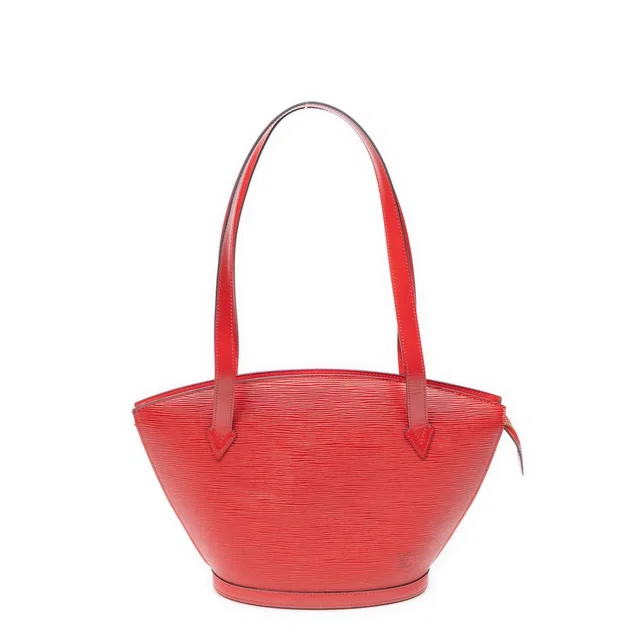 Louis Vuitton Saint Jacques Long Strap Red Epi Shoulder Bag in Red from The Reluxe