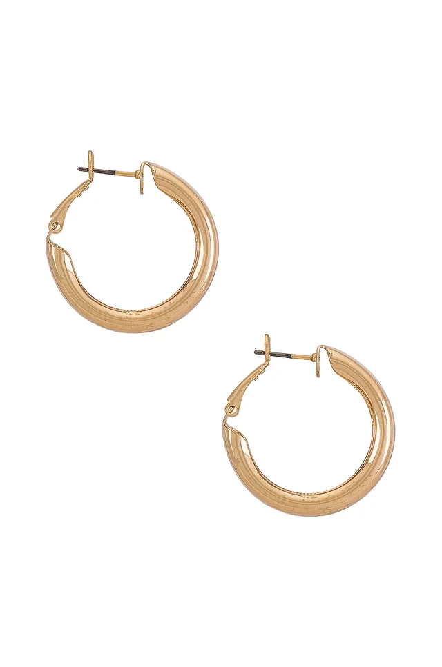 petit moments Kady Hoops in Gold, photo 2 of 3 from REVOLVE (Canada)