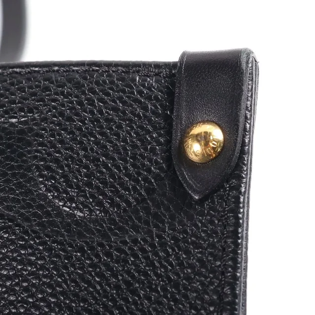 Louis Vuitton Monogram Empreinte On The Go MM Leather 2-Way Tote Shoulder Bag in Leather from The Reluxe, photo 2 of 2