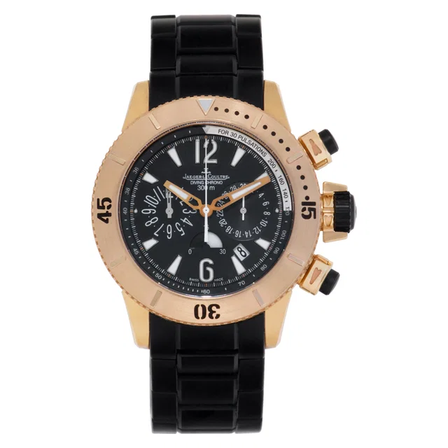 Jaeger-LeCoultre Diving Chronograph 44mm Q1862740 in Rose Gold from Gray And Sons