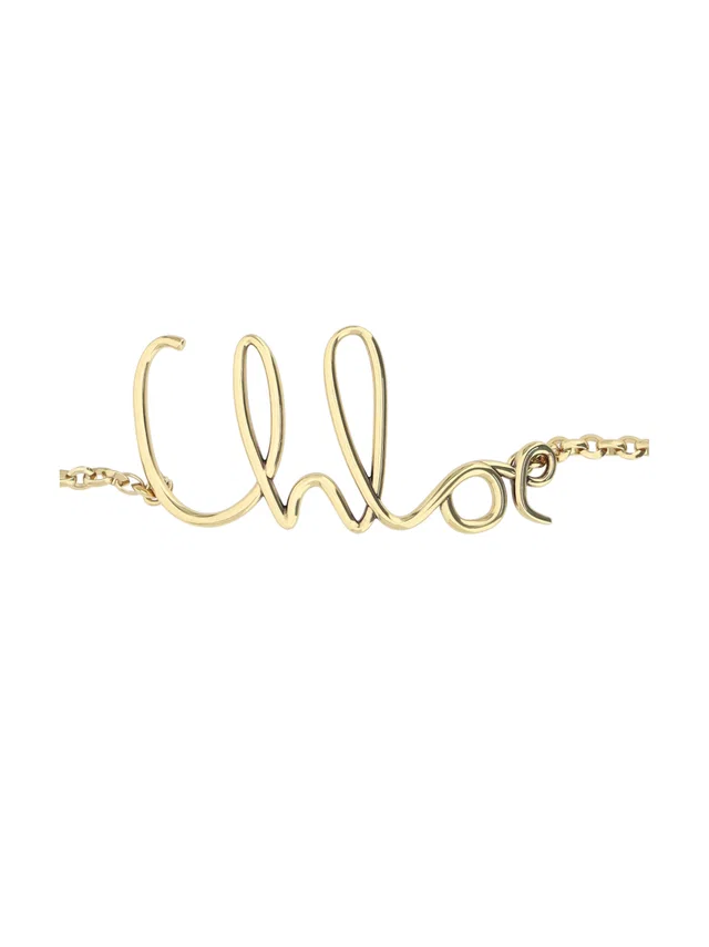 Chloé Metal Chain Belt — Gold Brass in Gold from HEWI