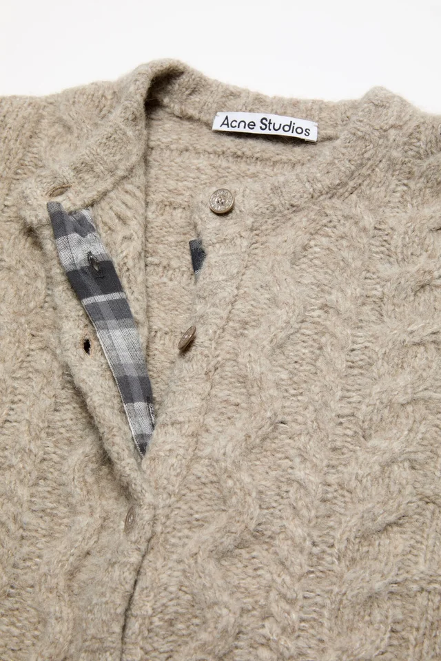 Acne Studios Cable knit cardigan, photo 2 of 2 from SENSER