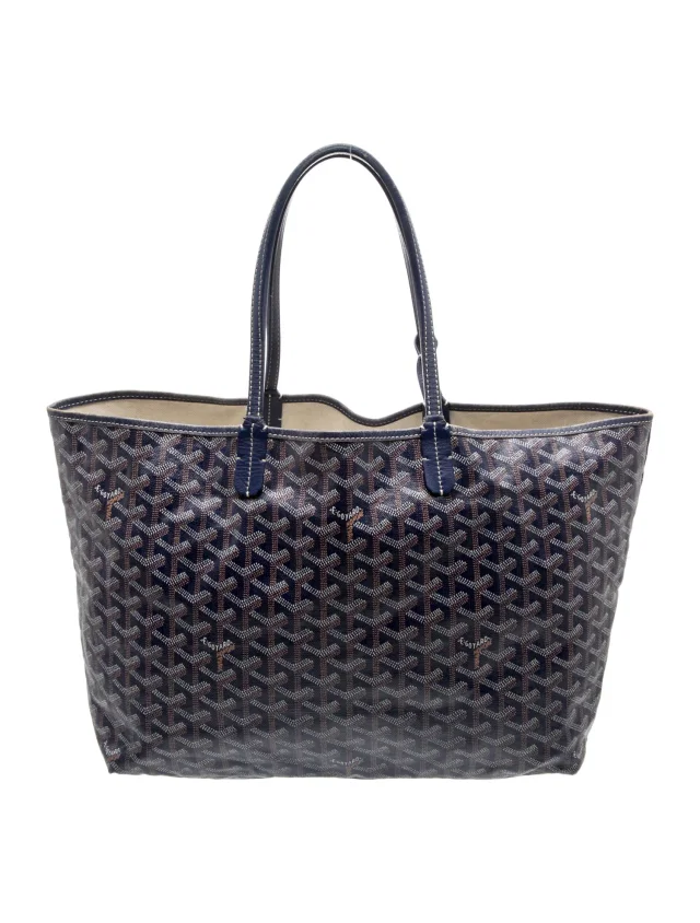 Goyard Goyardine St. Louis PM in blue Canvas from The RealReal