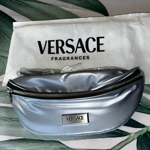 Versace Metallic Silver Fanny Pack in silver|gray from Poshmark, photo 1 of 1