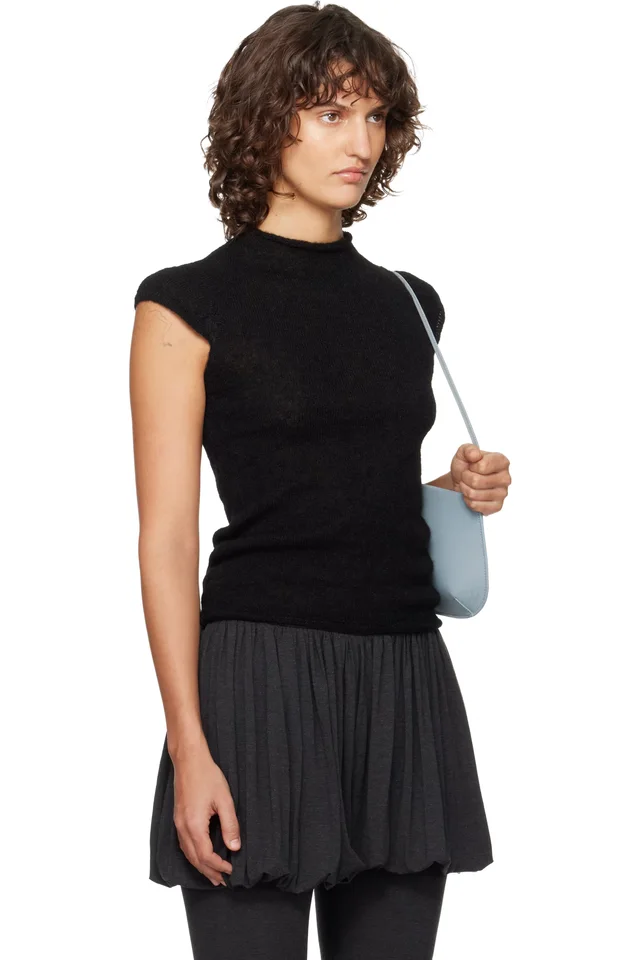 Paloma Wool Black Guidi Top, photo 2 of 4 from SSENSE