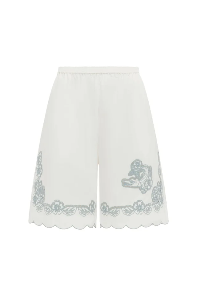2601 - SUMMER 26 LOUIE EMBROIDERED SHORT from Alemais, photo 1 of 1