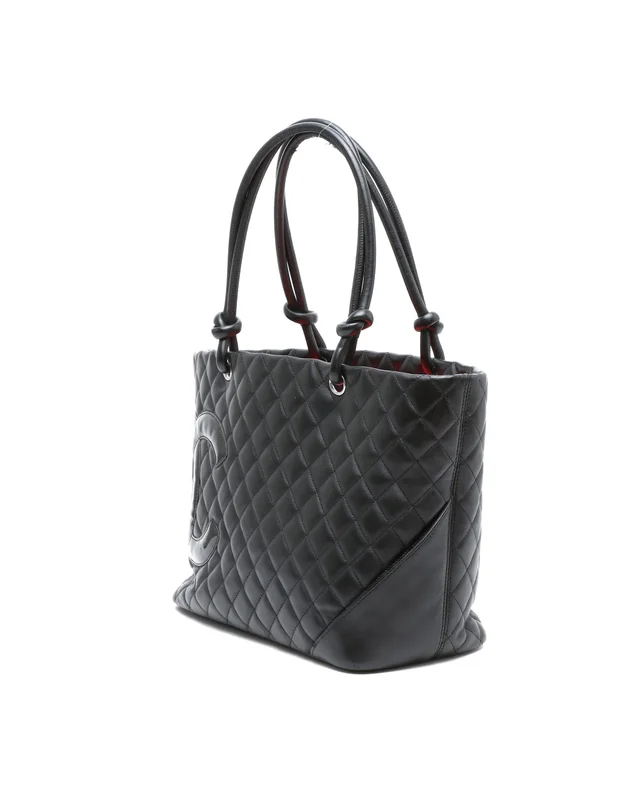 Chanel Quilted Cambon Tote Bag in Leather from A Retro Tale, photo 2 of 10