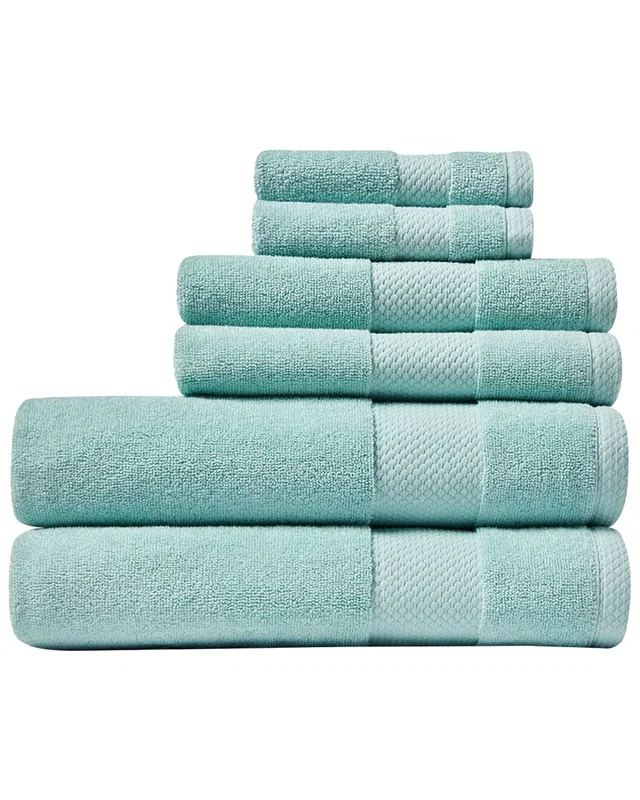 Lacoste Heritage Supima Cotton 6pc Towel Set, image 1 of 1 from Rue La La