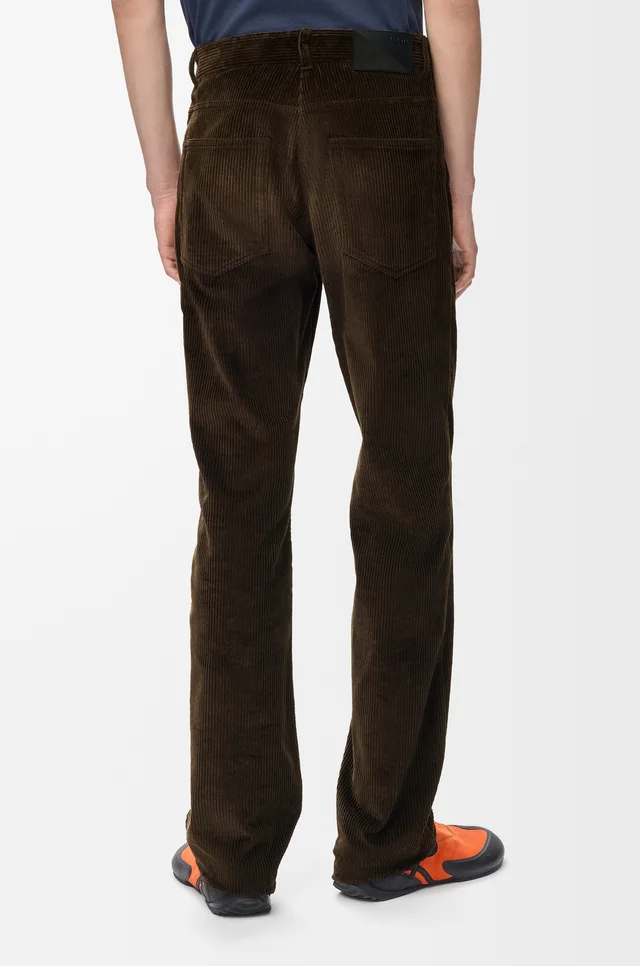 Loewe Mid Waist Straight Leg Trousers, photo 4 of 6 from SENSER