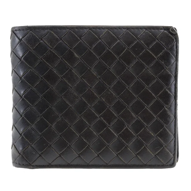 Bottega Veneta Intrecciato Bifold Wallet in Woven leather from LuxUness