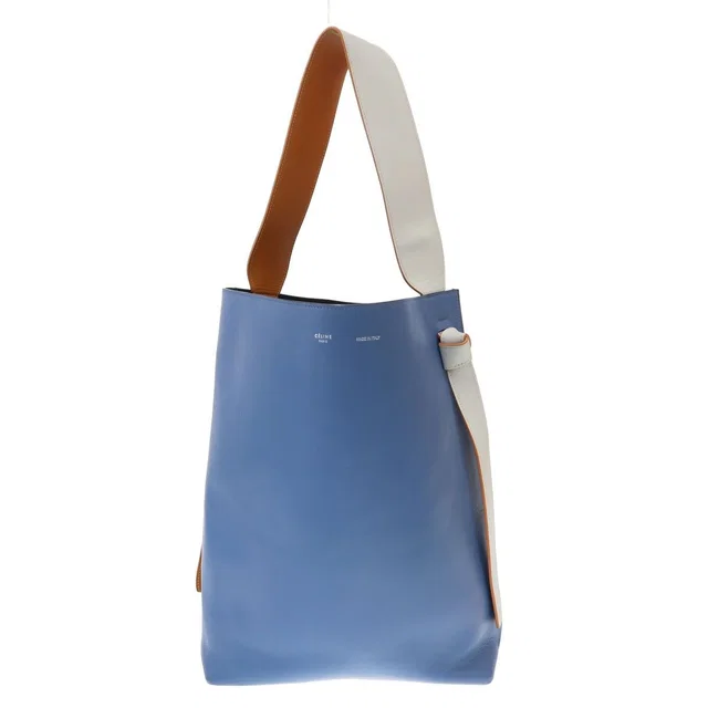 Celine by Phoebe Philo Twisted Cavas Cabas Shoulder Bag in Leather from The Reluxe