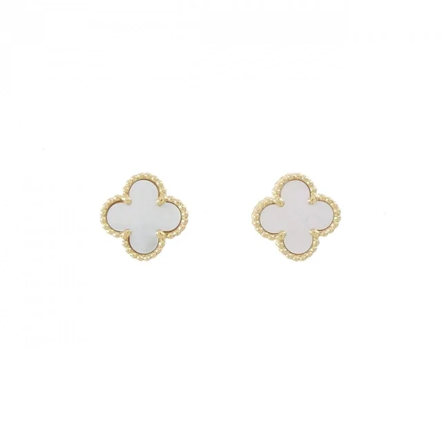 Van Cleef & Arpels Sweet Alhambra Earrings from The Reluxe