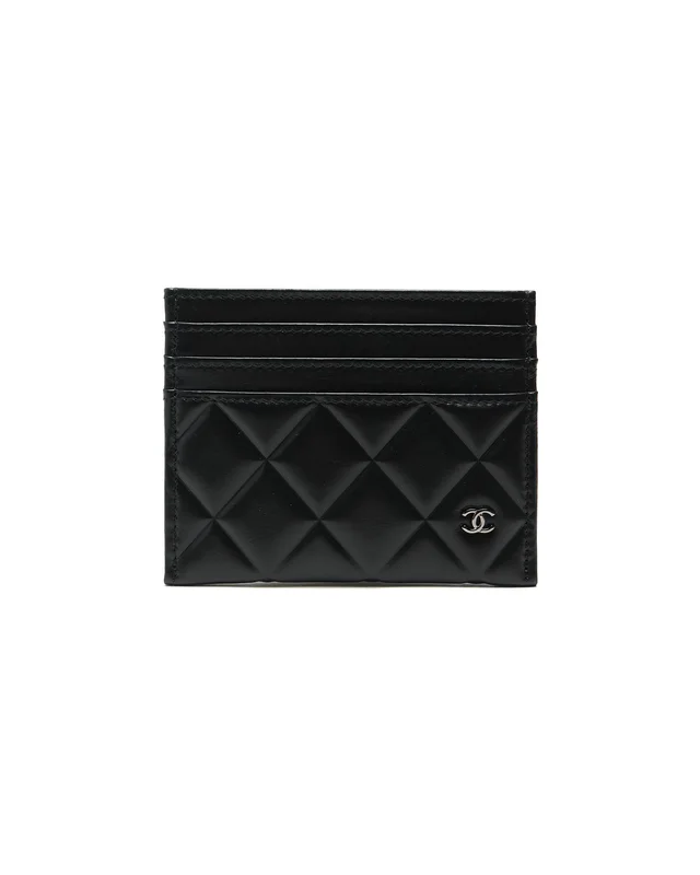 Chanel Coco Mark Card Holder in Leather from A Retro Tale