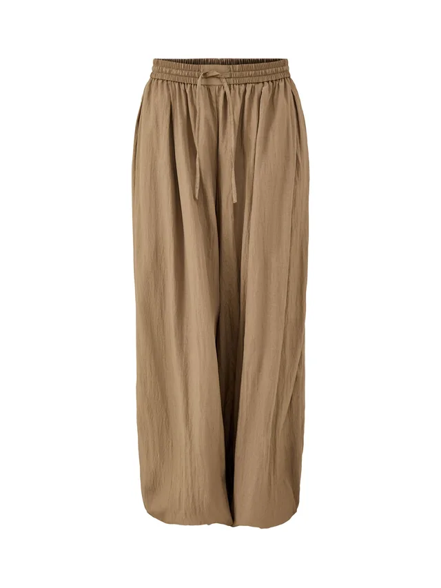 ONLY Nita Pleated Balloon Trousers Brown from Fenwick, photo 1 of 1