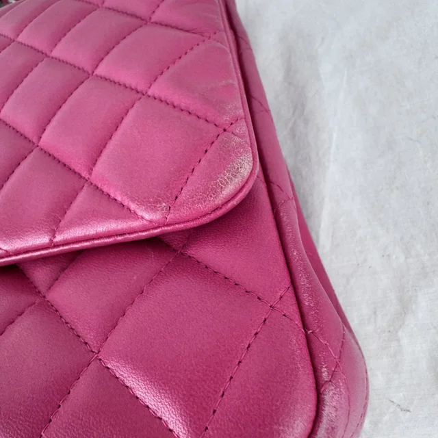 Chanel Maxi Classic Double Flap Bag in Metal, quilted lambskin from Reowned, photo 12 of 12