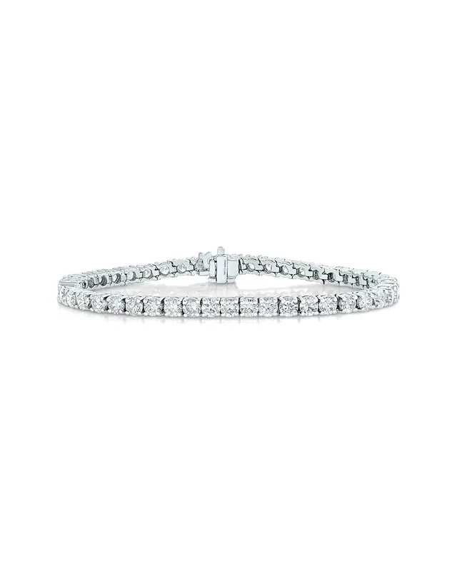 Amairah Silver 5.00 ct. tw. Lab-Grown Diamond Tennis Bracelet, image 1 of 1 from Gilt