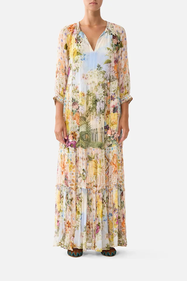 Camilla eBoutique LONG GATHERED PANEL DRESS THE ARCHITECTS OF ALCÁZAR from CAMILLA, photo 1 of 1