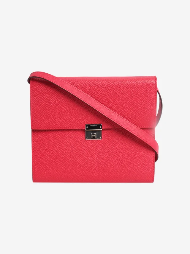 Hermès Rose Extreme Clic 16 bag in Pink Epsom leather from Sign of the Times