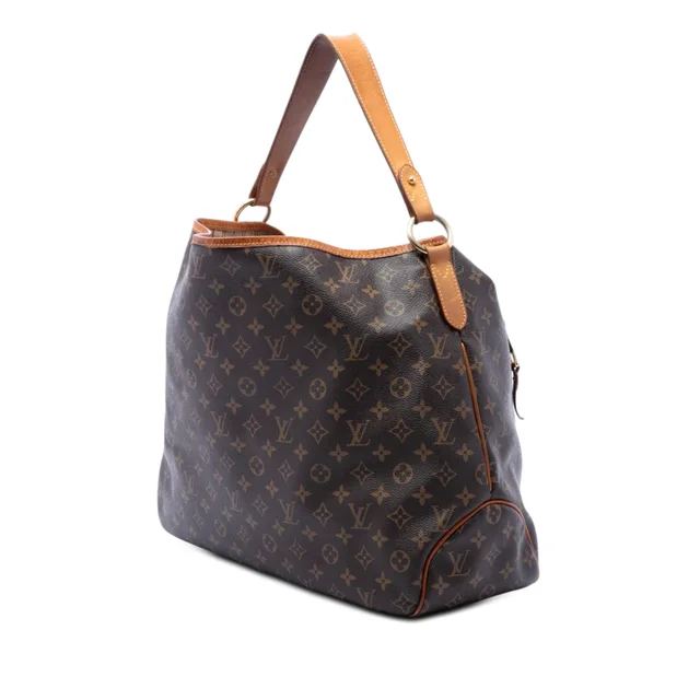 Brown Louis Vuitton Monogram Delightful GM Hobo Bag in Brown Coated canvas from Designer Revival, photo 2 of 2