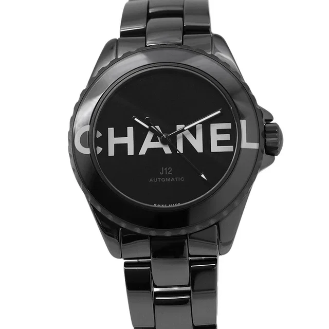 J12 Wanted De CHANEL W38mm Ceramic Stainless Steel Black DialH7418 in Black Ceramic from GALLERY RARE