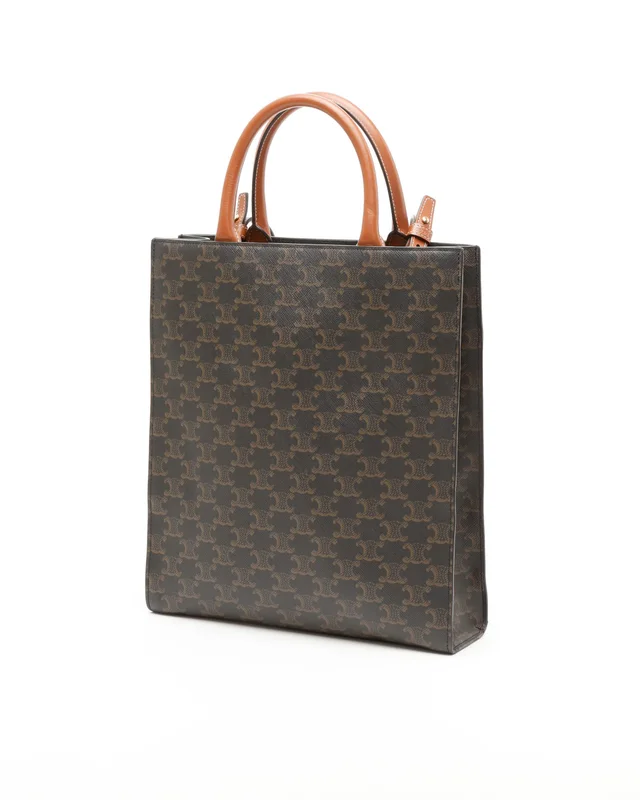 Celine Small Triomphe Vertical Cabas Tote Bag from A Retro Tale, photo 3 of 8