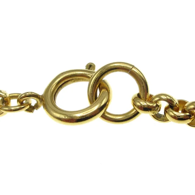 Chanel Cc Heart Pendant Metal Gold _plated Jewelry in Gold from HEWI, photo 5 of 5