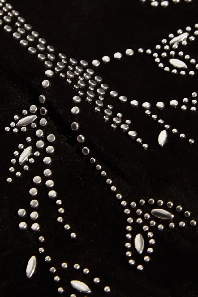 Valentino Garavani Studded Suede Top, photo 5 of 6 from THE OUTNET