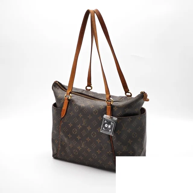 Louis Vuitton Totally MM Tote Bag Brown in Brown Coated canvas from The Reluxe