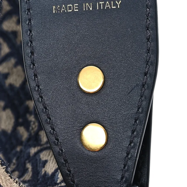 Dior Oblique Shoulder Strap Blue in Blue Coated canvas from FASHIONPHILE, photo 3 of 6
