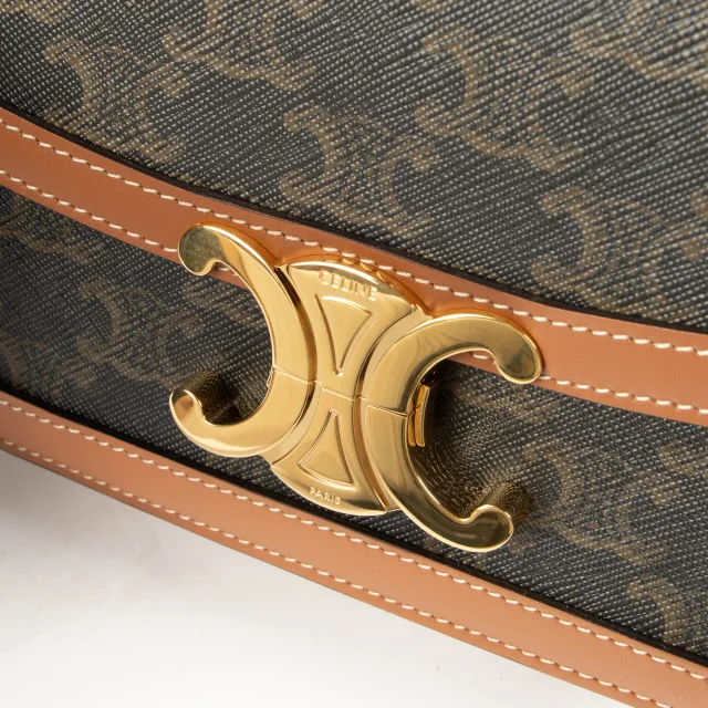 Celine Triomphe Canvas Triomphe Teen Bag in Canvas from Labellov, photo 5 of 5
