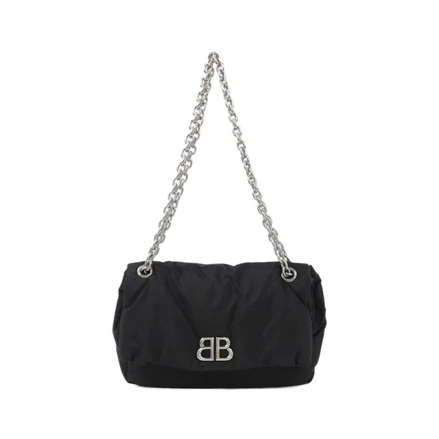 Balenciaga Monaco Nylon Shoulder Bag in Nylon from LuxUness