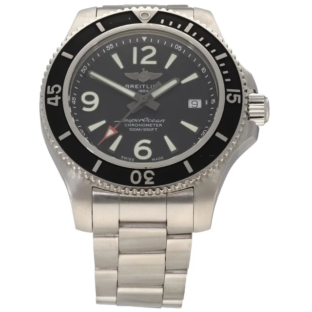 Breitling Superocean A17366 42mm Stainless Steel Watch from H&T