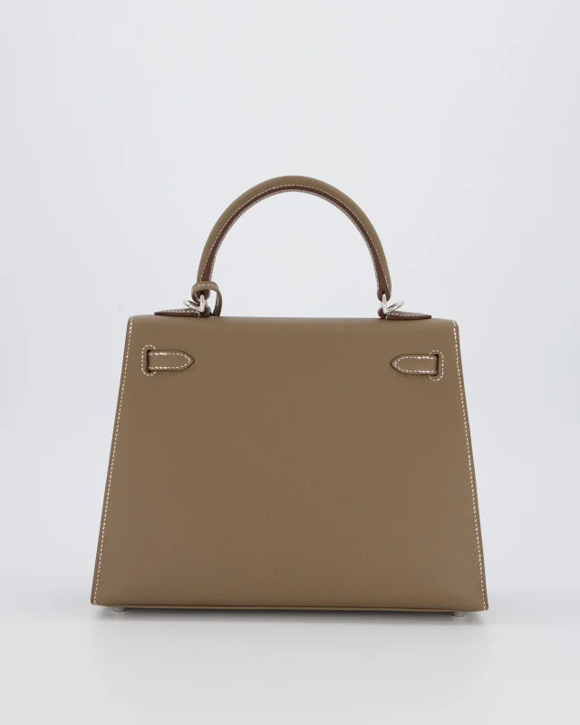 Hermès Kelly 25 Sellier Bag in Taupe Epsom leather from Sellier, photo 5 of 20
