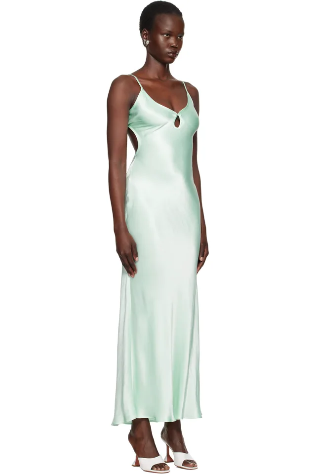 BEC + BRIDGE Green Cedar City Maxi Dress, photo 2 of 3 from SSENSE