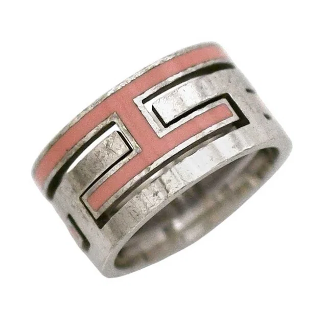 Hermès Move H Ring, Silver Pink, Size Jp11, Ag 925 in silver|gray from Poshmark