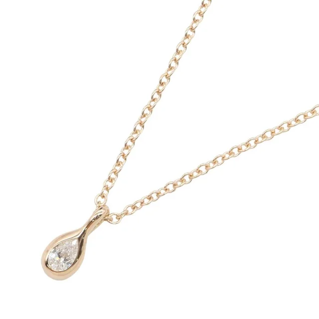 Tiffany & Co. Necklace Diamond 18k Pink Gold in Pink from The Reluxe