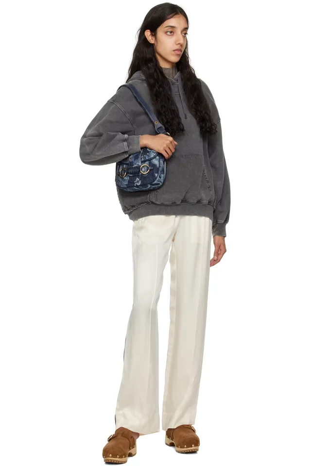 See by Chloé Off-White Pinched Seams Lounge Pants, photo 4 of 4 from SSENSE