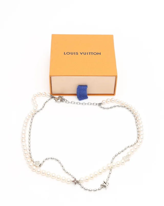 Louis Vuitton Pearls Fusion Necklace from A Retro Tale, photo 5 of 5