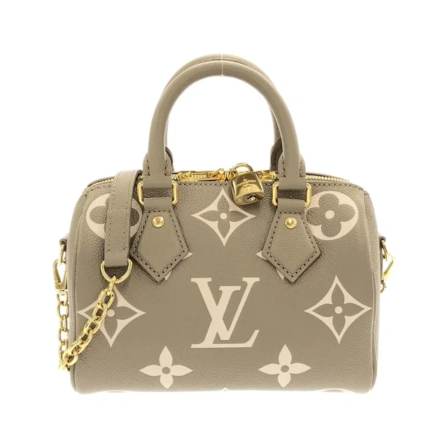 Louis Vuitton Bicolor Monogram Empreinte Speedy Bandouliere 20 Boston Bag from The Reluxe