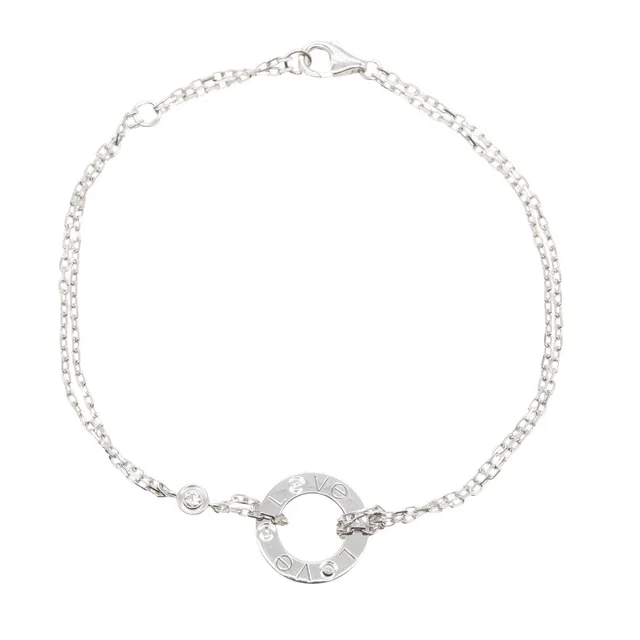 Cartier Love Circle Au750 Diamond Bracelet from LuxUness