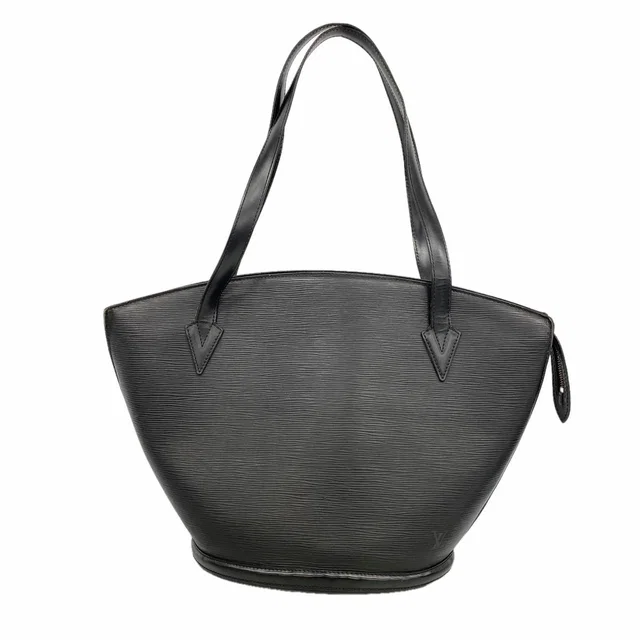 Louis Vuitton Shoulder Bag Epi Saint Jacques Shopping Noir in Black from The Reluxe