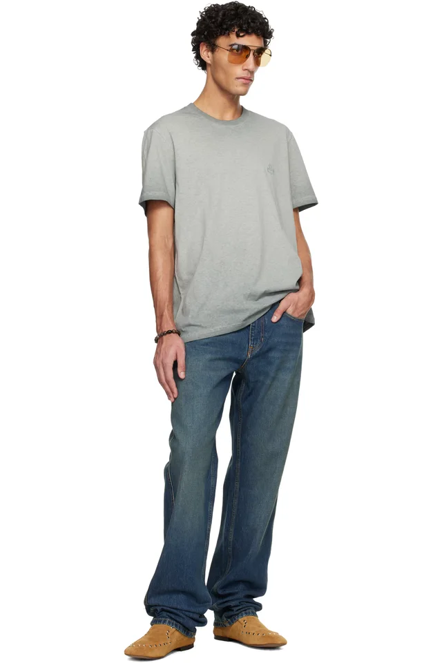 Isabel Marant Green Honore T-shirt, photo 4 of 4 from SSENSE