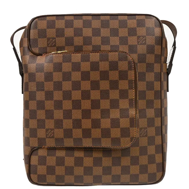 Louis Vuitton 2005 Damier Olaf MM Shoulder Bag N41441 in Canvas from AMORE Vintage Tokyo