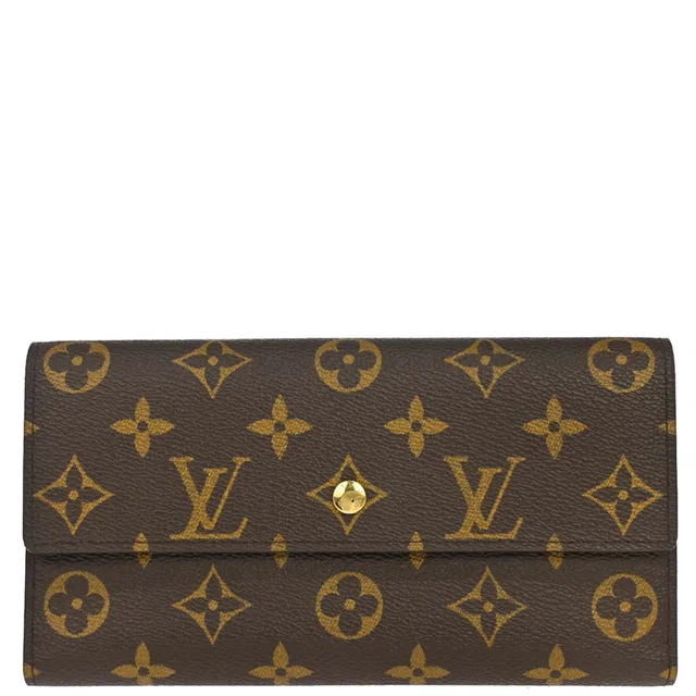Louis Vuitton Monogram Portefeuille International Wallet M61217 in Coated canvas from AMORE Vintage Tokyo